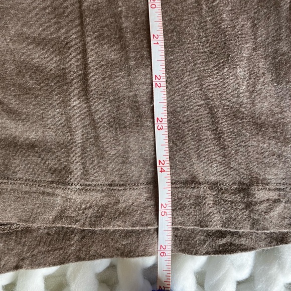 Vince light brown long sleeve t-shirt - Picture 6 of 7